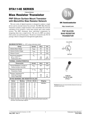 DTA144     WSC TO-92