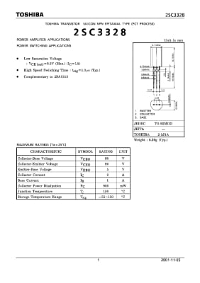 2SC3328Y TO-92