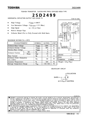 2SD2499    TO-3PF