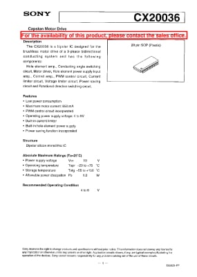 CX20036 smd