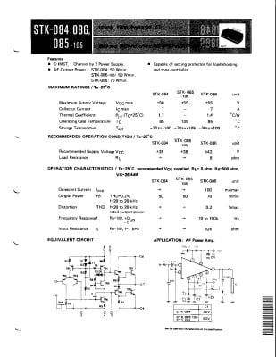 STK086  SIP10 Original