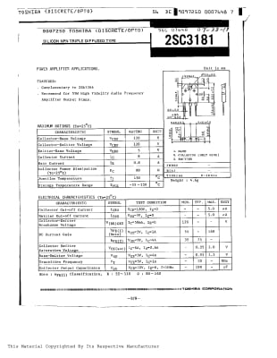 2SC3181N TO-3P