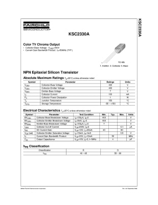 2SC2330 TO-92M