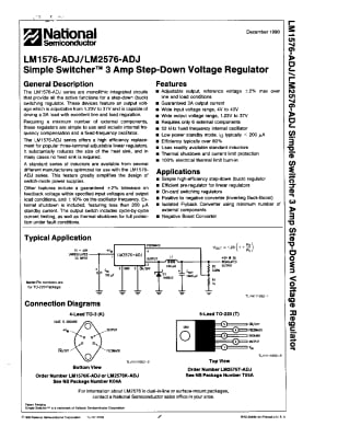 LM2576S-ADJ TO-220-5