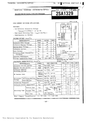 2SA1329 TO-220