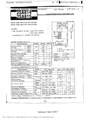 2SA815 TO-220