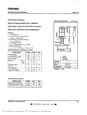 2SK1118 TO-220F