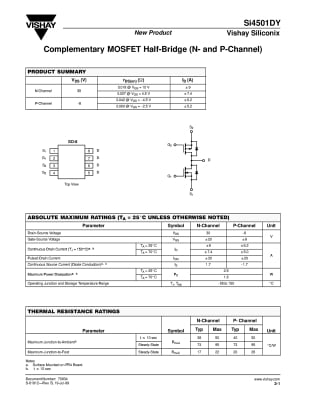 SI4501DY SO-8