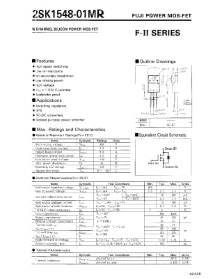 2SK1548 TO-220F