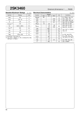 2SK3460 TO-220F