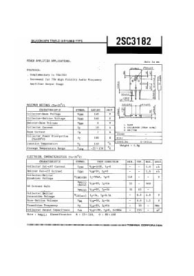 2SC3182N  TO-3P