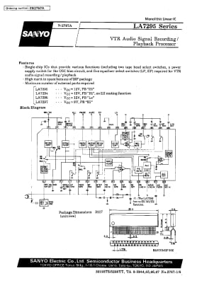 LA7295 SIP-30