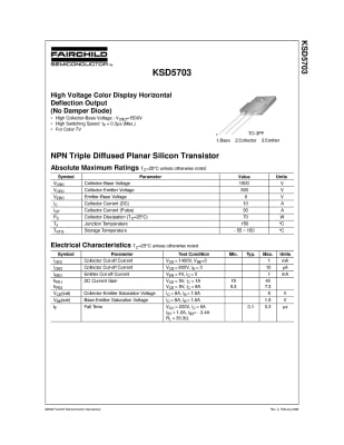 2SD5703  TO-3PF