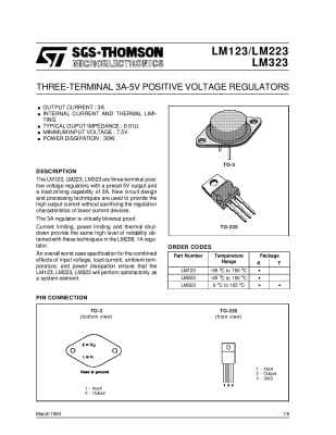 LM323K TO-3