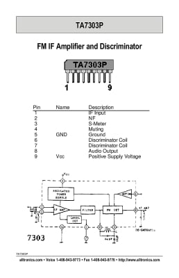 TA7303AP SIL-9