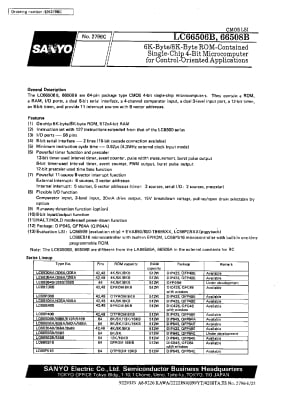 LC66508B-4135 DIP-64