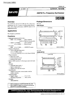 LC72131 SOIC-20