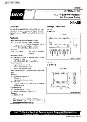 LC72136N DIP-22