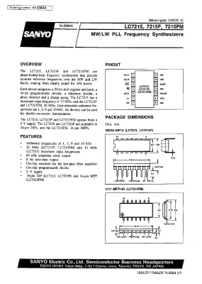 LC7215 DIP-14