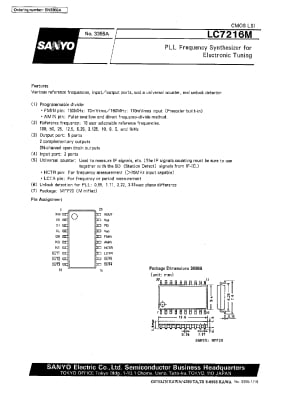 LC7216M SOIC-20