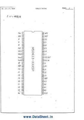 M50433B-508SP DIP-42