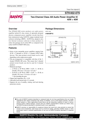 STK402-100 SIP14 OR