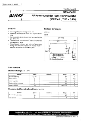 STK4048II SIP18