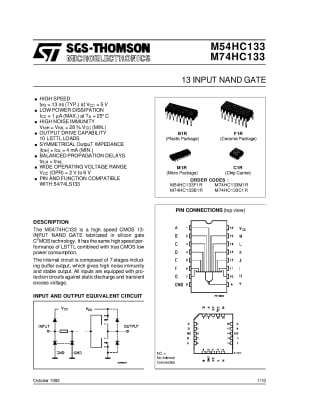 SN74HC133 DIP-16