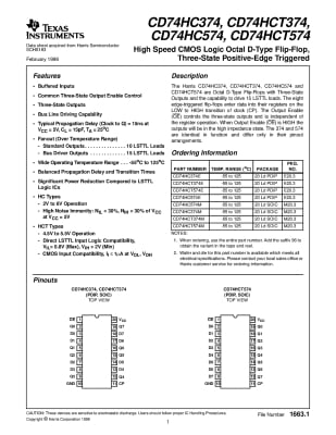 SN74HC374 DIP-20