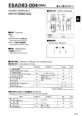 ESAD83-004 TO-3P