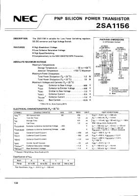 2SA1156M TO-126