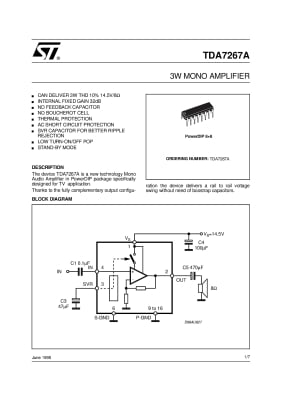 TDA7267 DIP-8