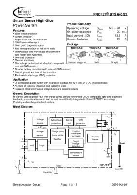 BTS640S2G TO-220-7