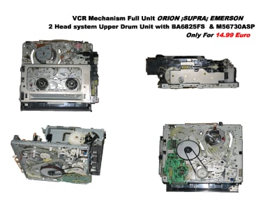 MECANISM VCR 2HEAD