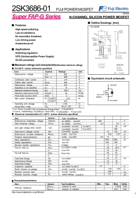 2SK3686 TO-220F