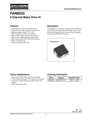 FAN8033 smd