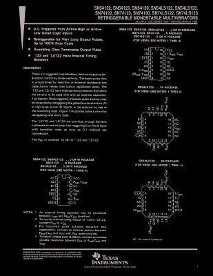 SN74123N DIP-16