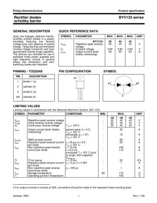 BYV33/45 TO-220