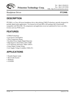 PT2308L-S  SMD