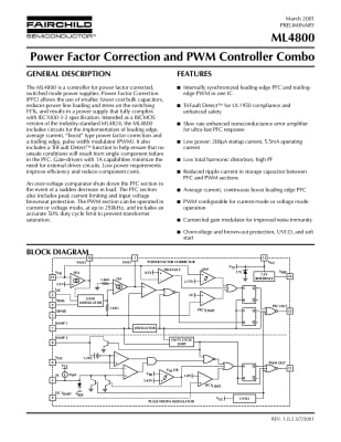 ML4800CS SOIC-16