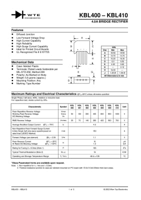 BRIDGE KBL410