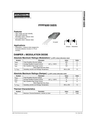 FFPF60B150DS TO-220F