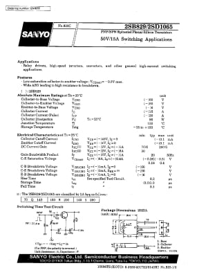 2SD1065 TO-3P