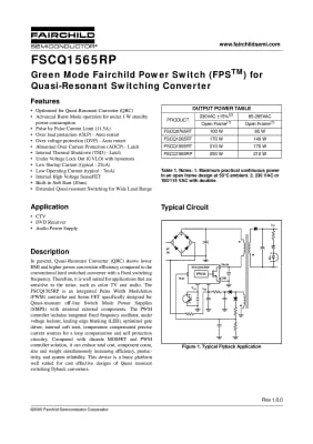 FSCQ1265RT TO-220F-5