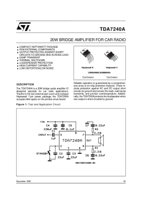 TDA7240AV   OR