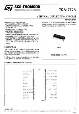 TDA1770A DIP-20