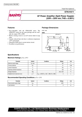 STK4161V SIP18