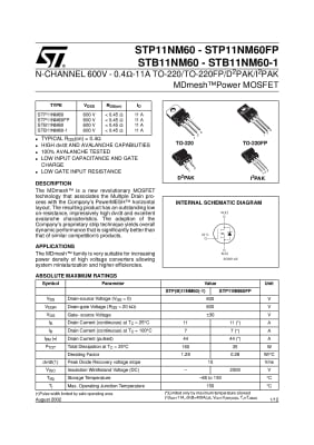 SPI11N60C3 TO-262