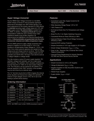 ICL7660SCPA DIP-8