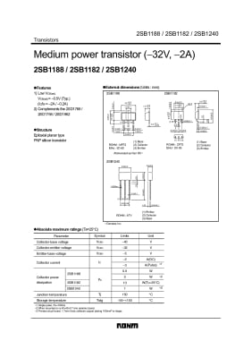 2SB1240 TO-33